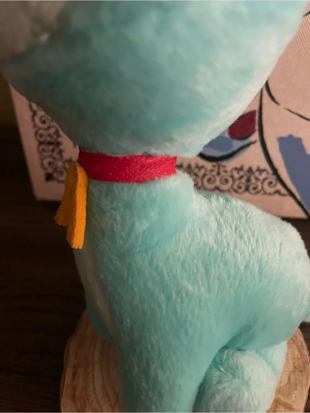 Vintage 2002 Neopets Blue Aisha limited edition plush toy